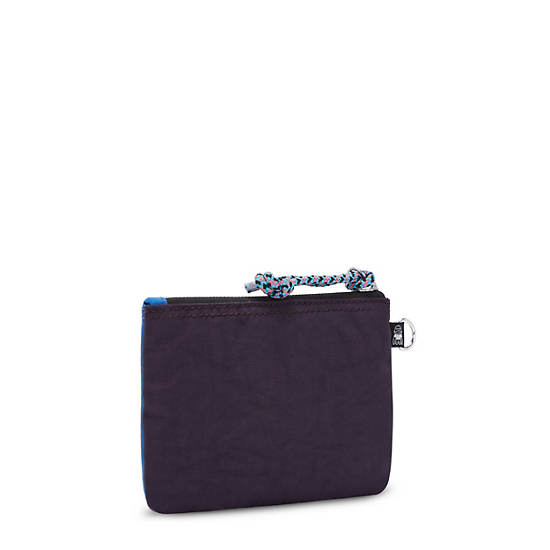 Plecaki Kipling Codzienne Pouch Small Case Niebieskie Fioletowe | PL 1158PJ